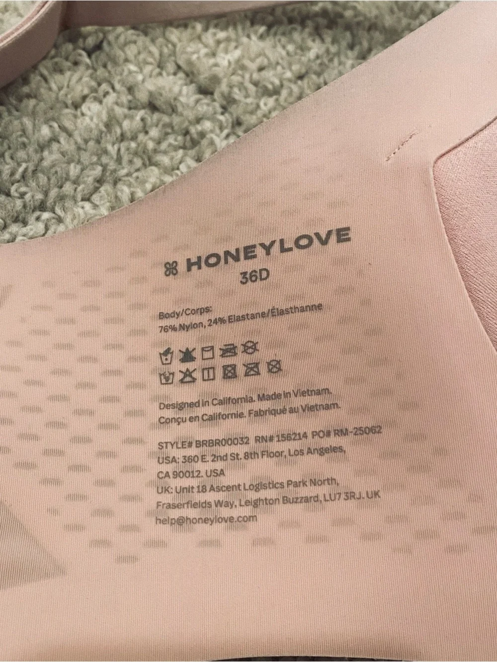 Honeylove 36d cloud